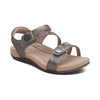 Jess Adjustable Quarter Strap Sandal #color_pewter-sparkle