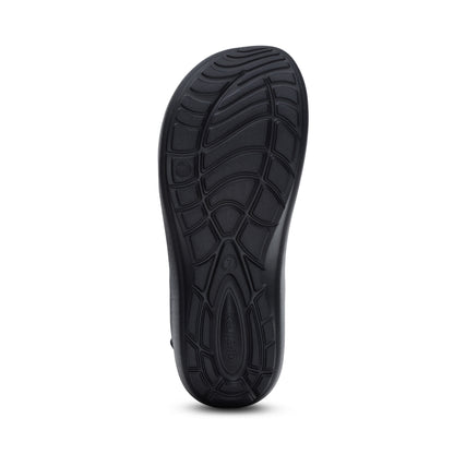 Skyler Thong Sandal #color_black embellished