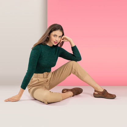 Leni Slingback Clog #color_tobacco