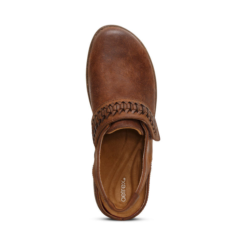 Leni Slingback Clog #color_tobacco