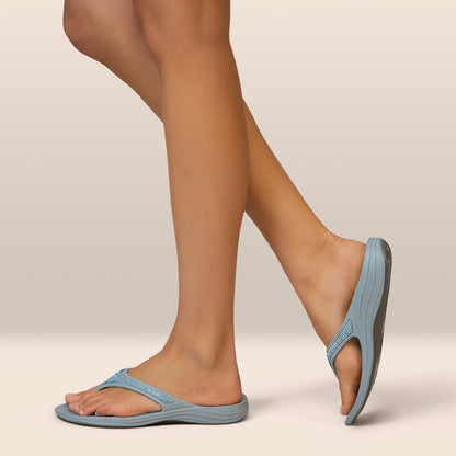 Fiji Orthotic Sandal Lifestyle Angle #color_rose sparkle
