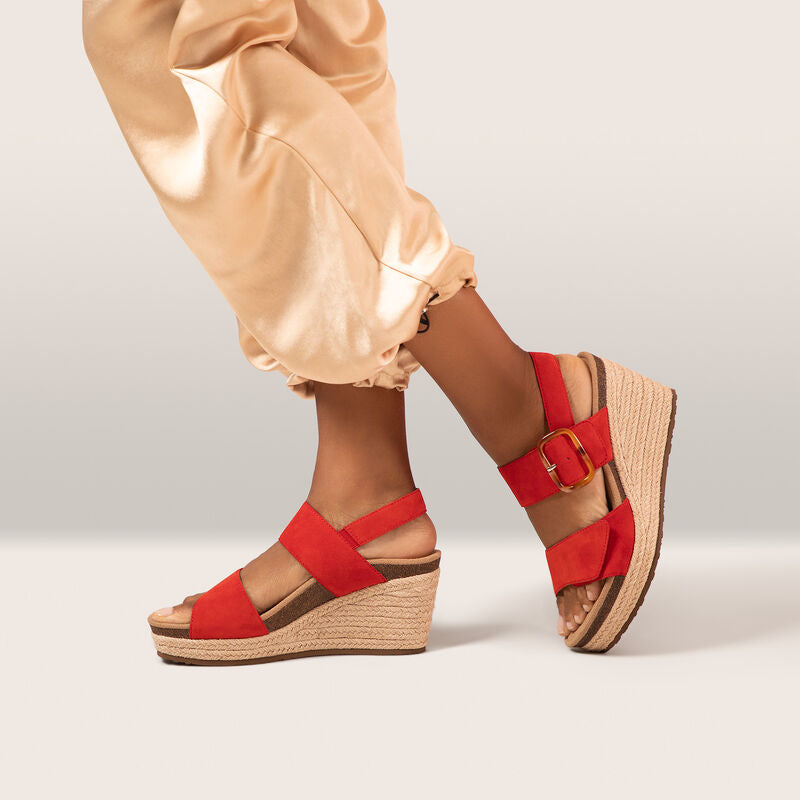 Ashley Arch Support Wedge #color_poppy