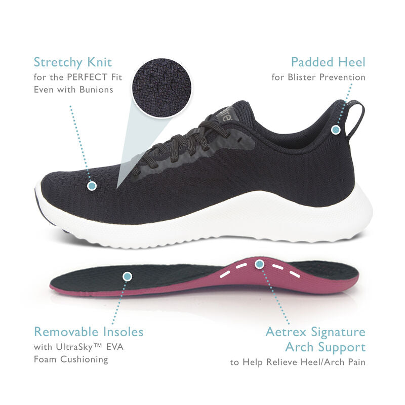 Emery Arch Support Sneaker #color_black