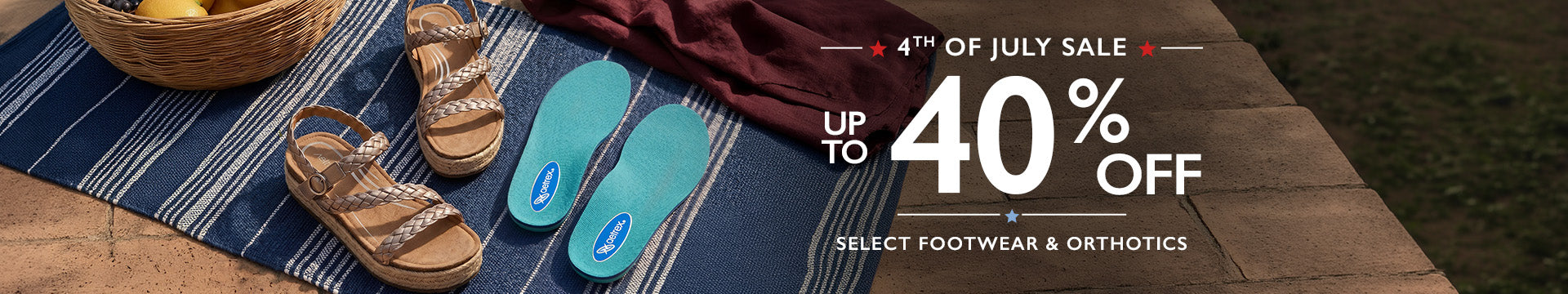 Up to 40% OFF | 4th of July Sale