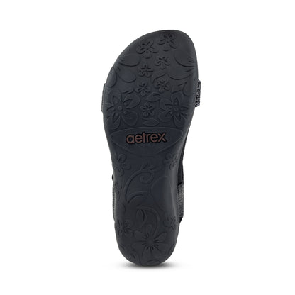 Maria Studded Quarter Strap #color_jeweled-black