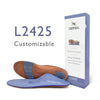 Men's Customizable Posted Orthotics W/ Metatarsal Support #color_