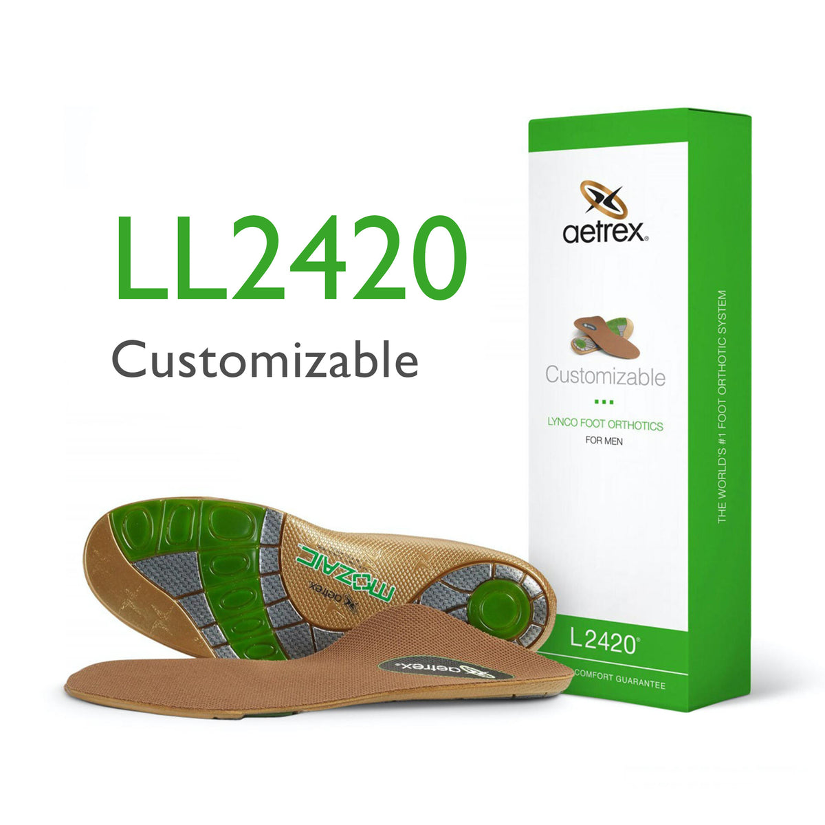First Generation Customizable Posted Orthotics