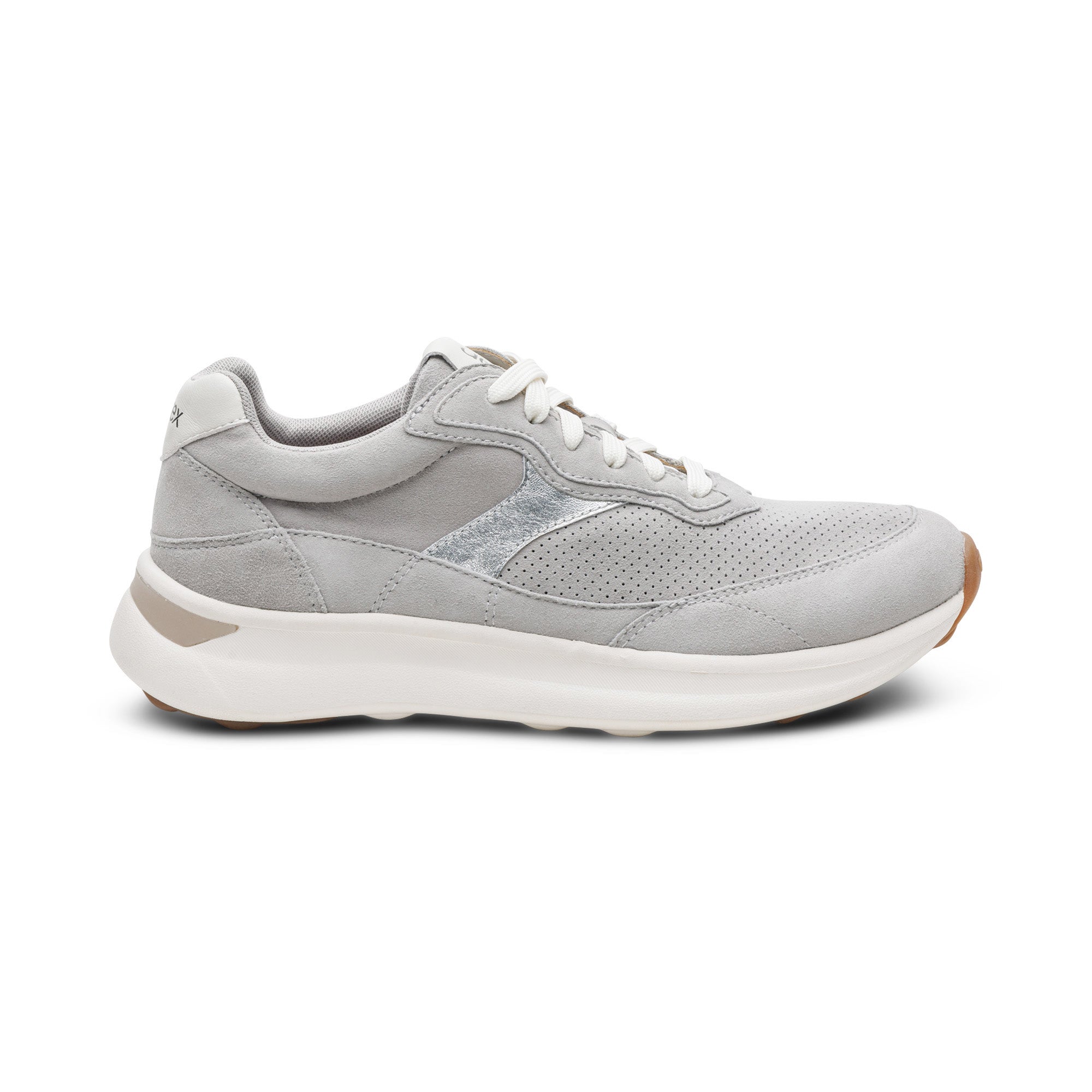 Emily Lace-Up Sneaker - Grey – aetrex