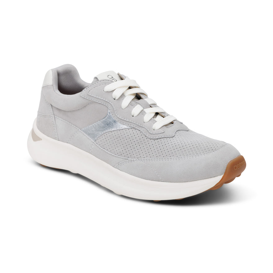 Emily Lace Up Sneaker #color_grey