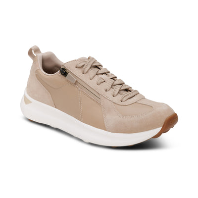 Elise Arch Support Sneaker #color_tan