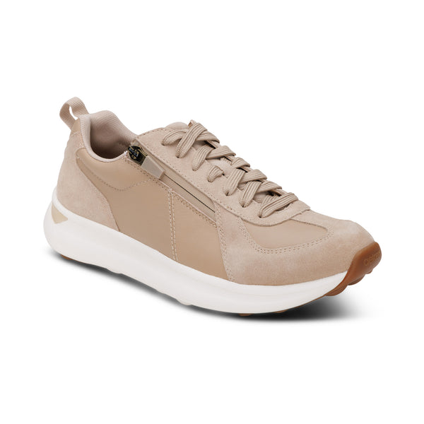 Elise Arch Support Sneaker #color_tan