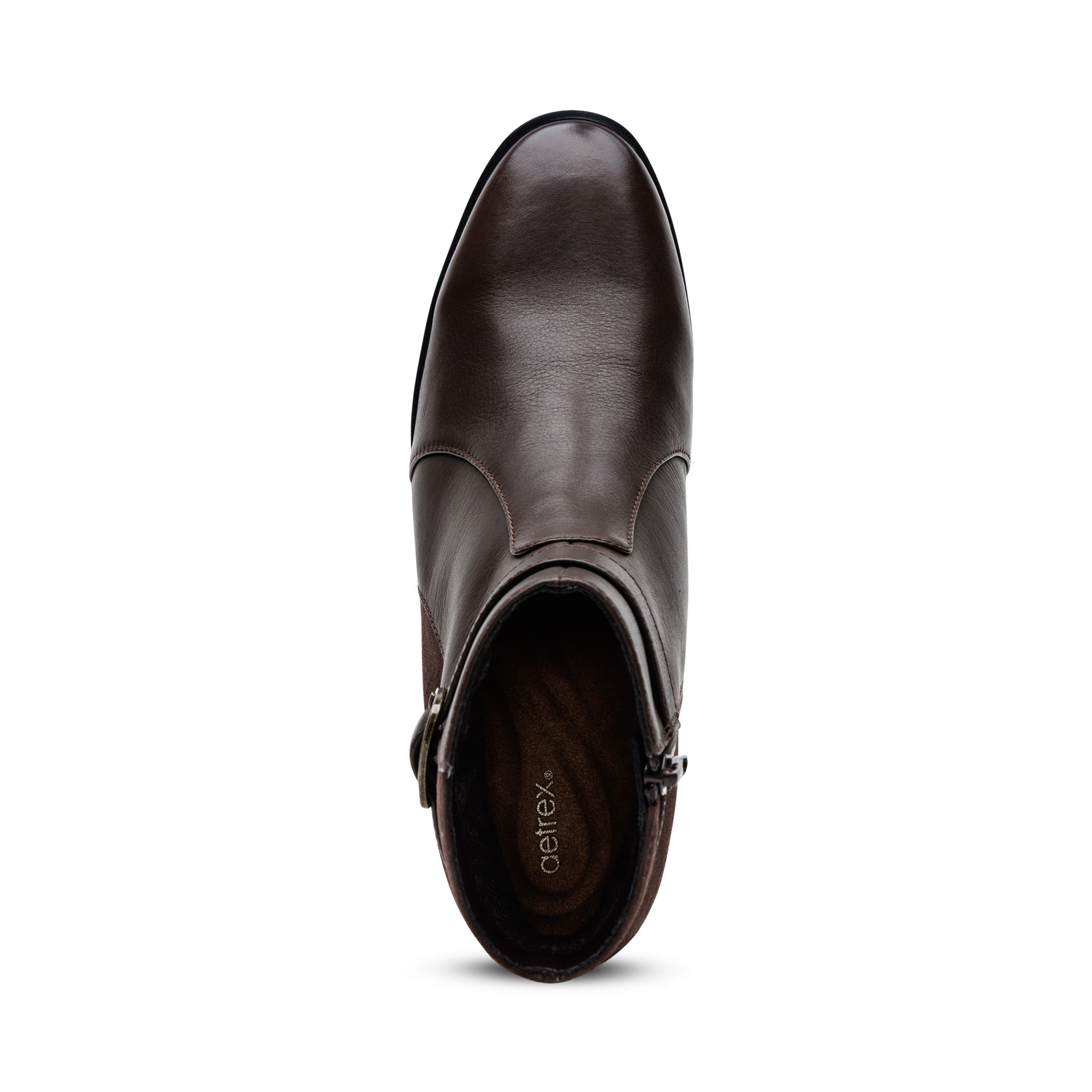 Rebecca Heel Boot #color_dark brown