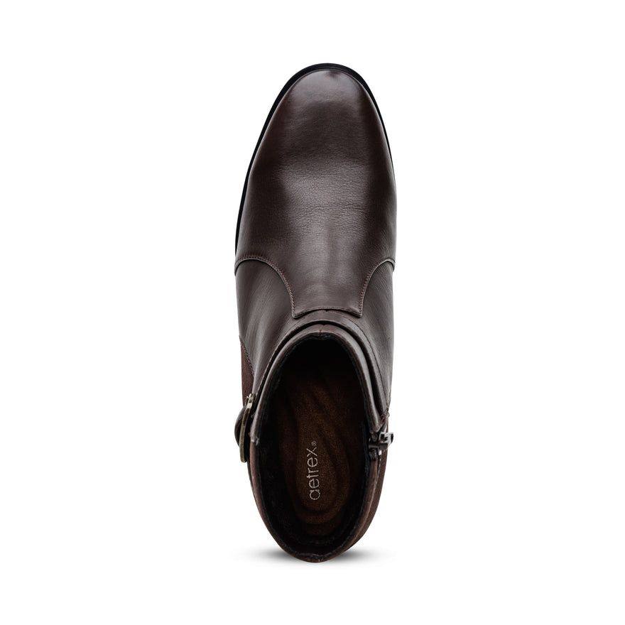 Rebecca Heel Boot #color_dark brown