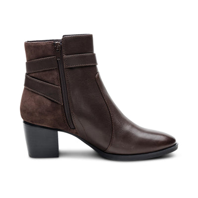 Rebecca Heel Boot #color_dark brown