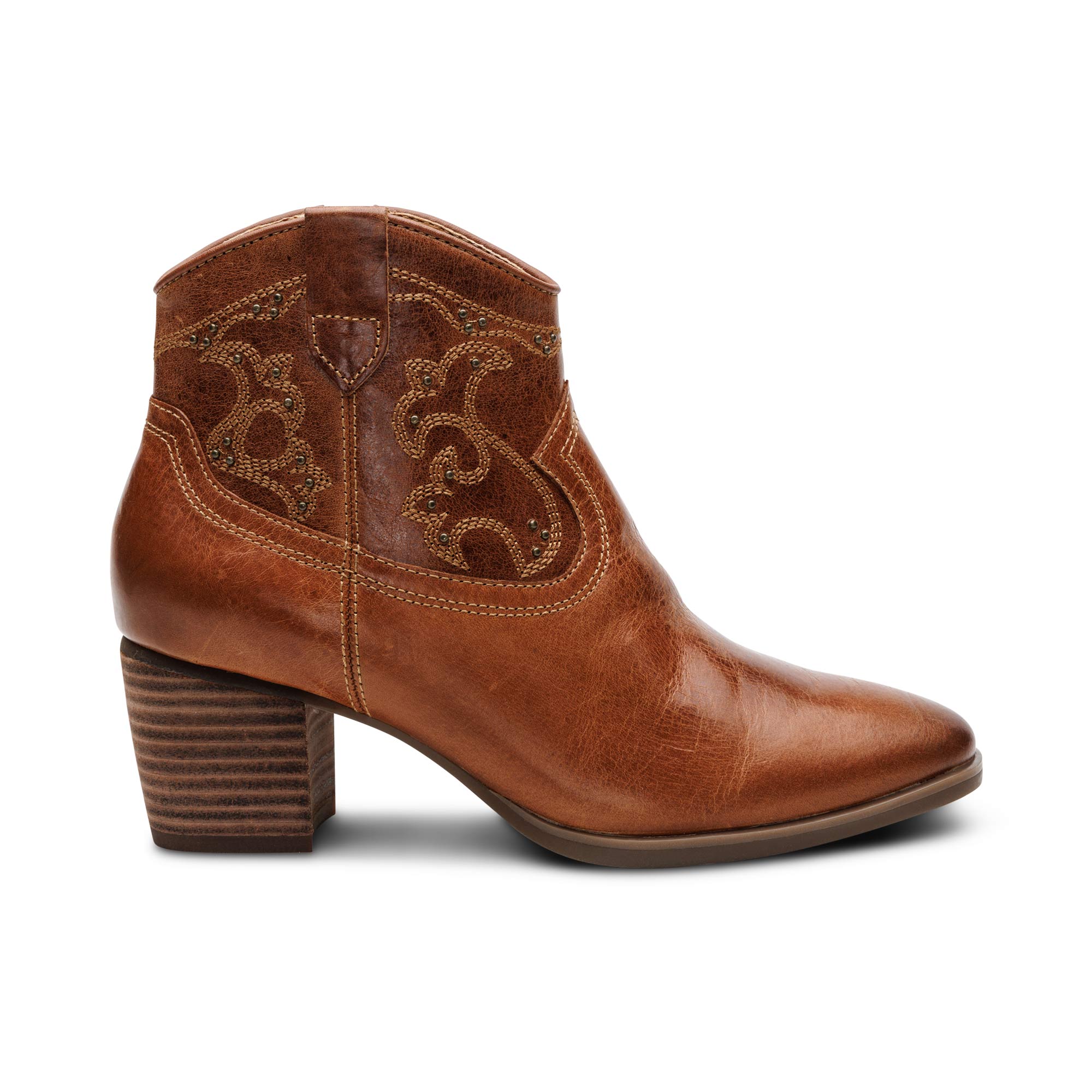 Reagan Ankle Boot #color_cognac