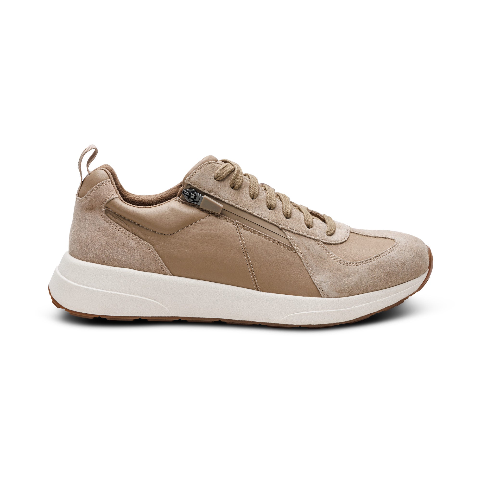 Miles Arch Support Sneaker Right Angle #color_tan