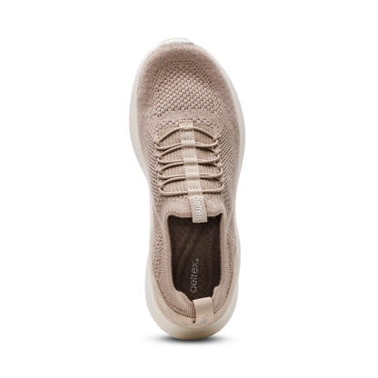 Kinsley Arch Support Sneaker top Angle #color_tan