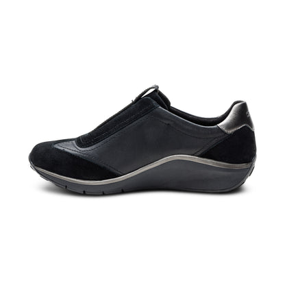 Megan Arch Support Sneaker #color_black