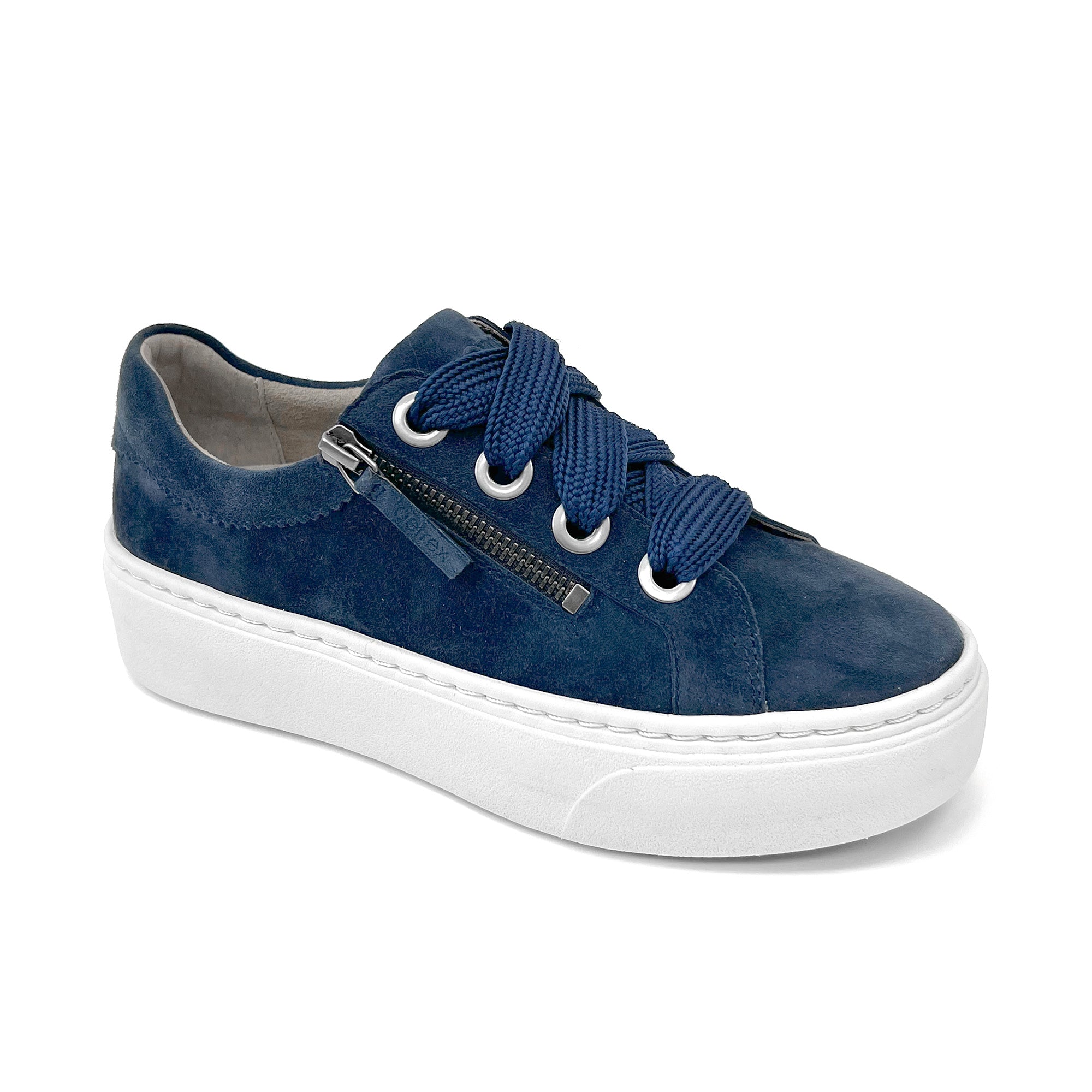Aubrey Arch Support Platform Sneaker #color_navy