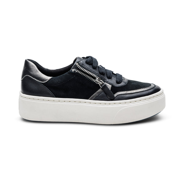 Leigh Arch Support Platform Sneaker #color_black
