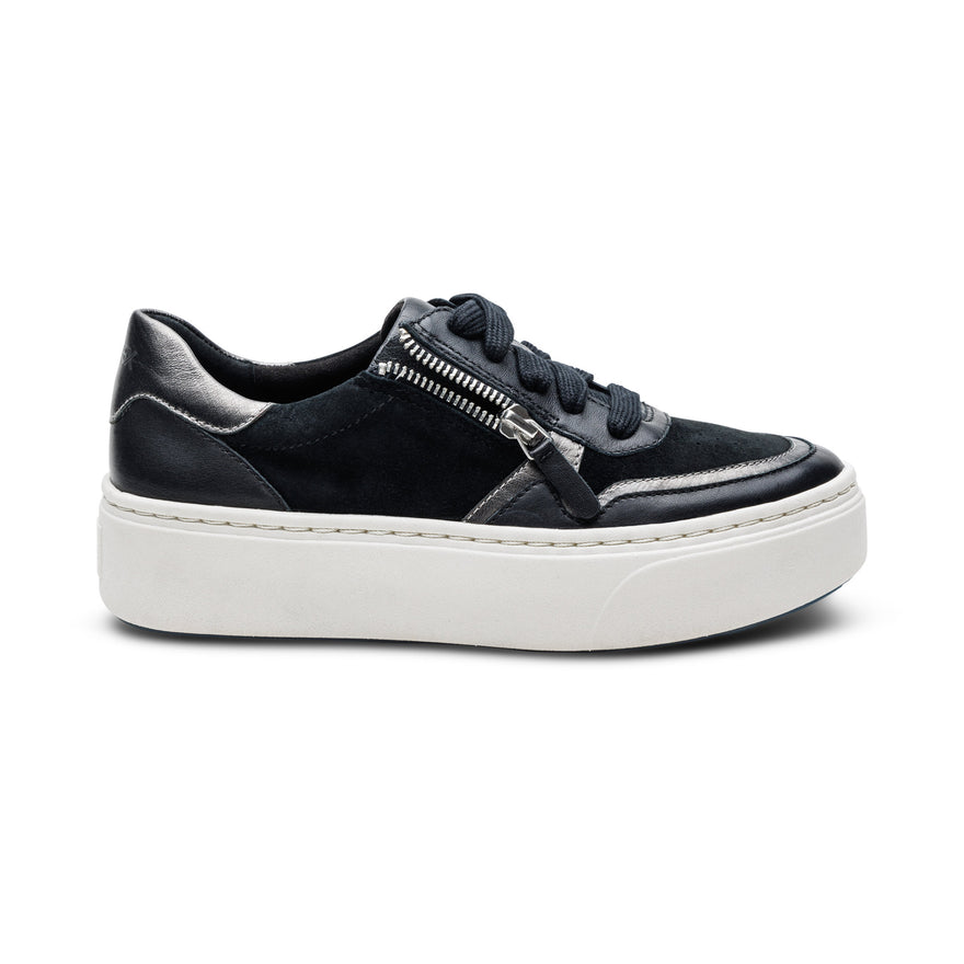 Leigh Arch Support Platform Sneaker #color_black