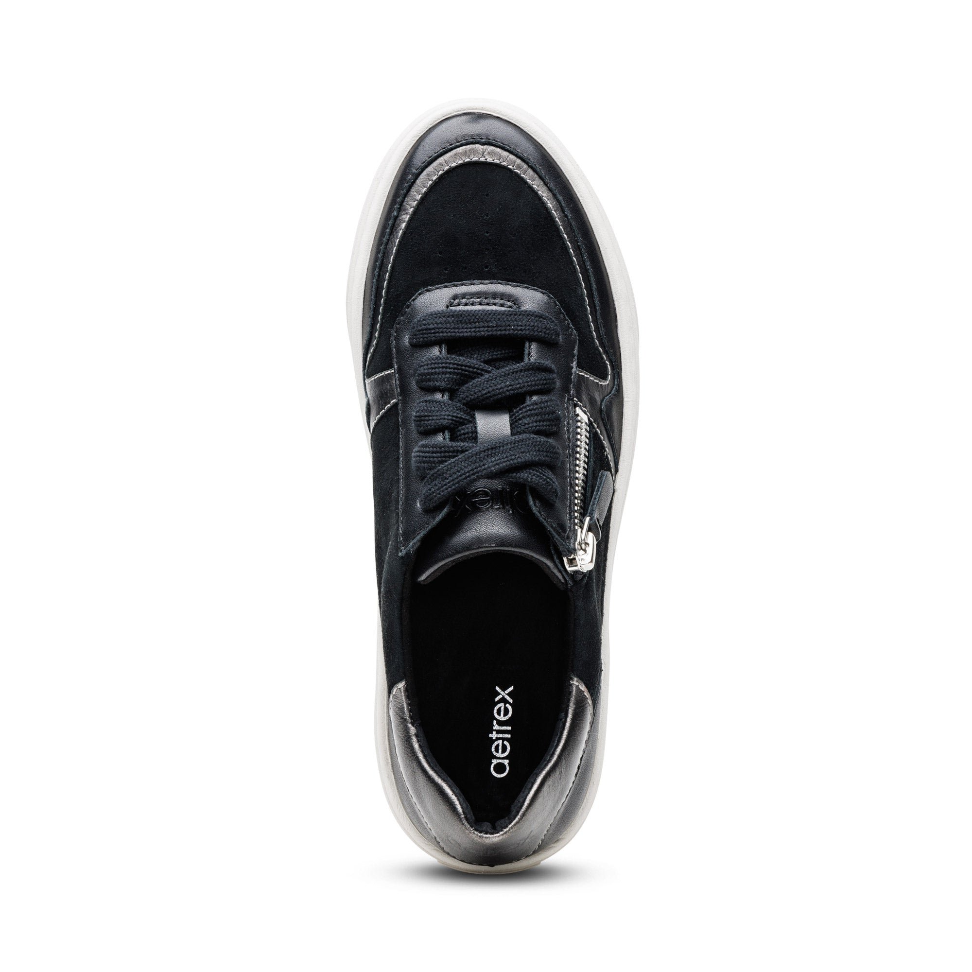 Leigh Arch Support Platform Sneaker #color_black