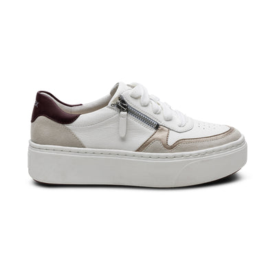 Leigh Arch Support Platform Sneaker #color_white