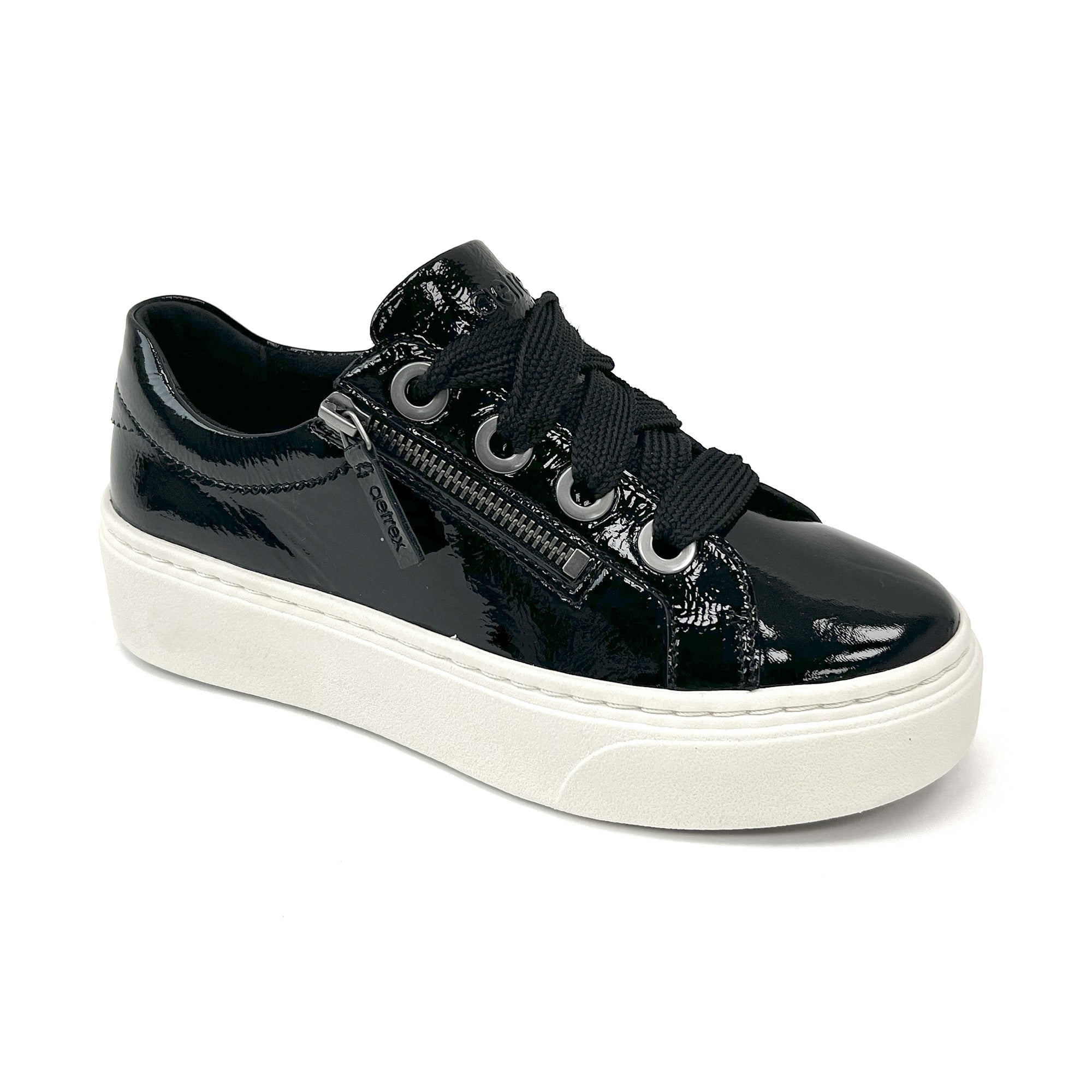 Aubrey Arch Support Platform Sneaker #color_black patent