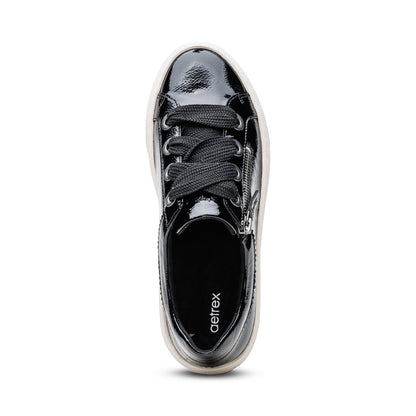 Aubrey Arch Support Platform Sneaker #color_black patent
