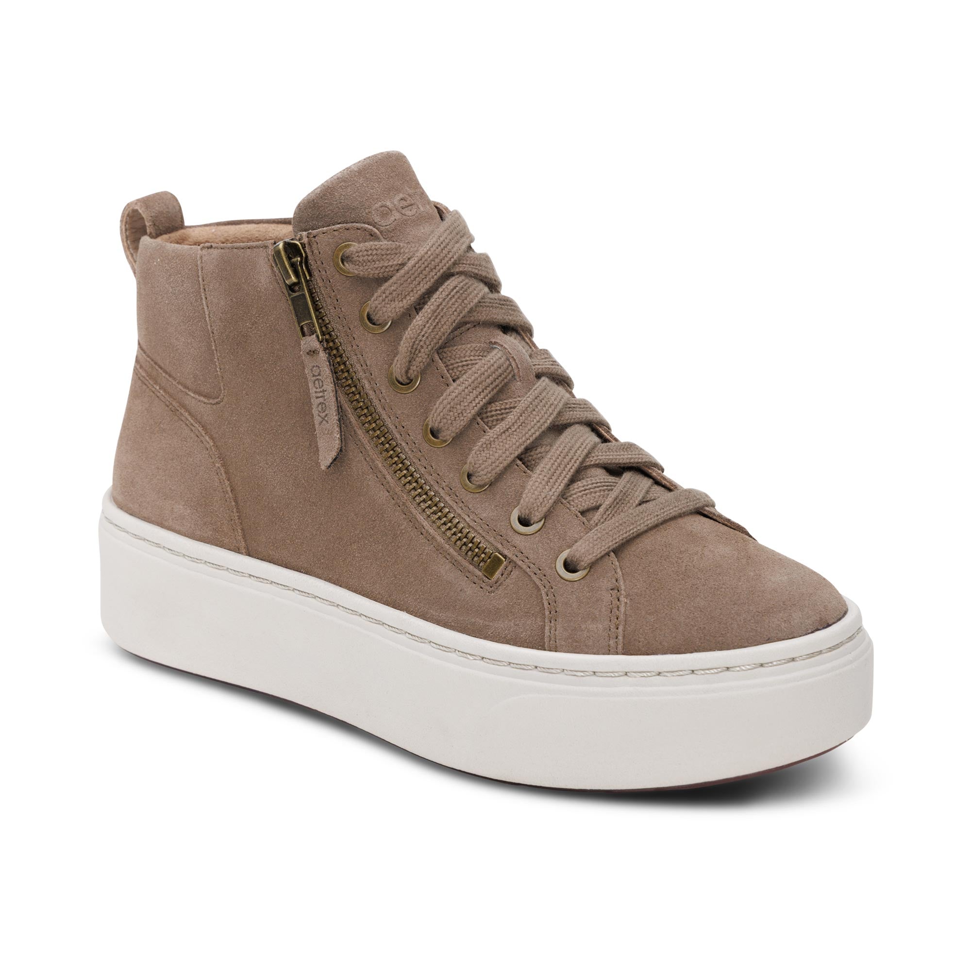 Gianna Arch Support Platform Sneaker #color_taupe