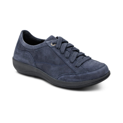 Dahlia Lace Up Oxford #color_navy