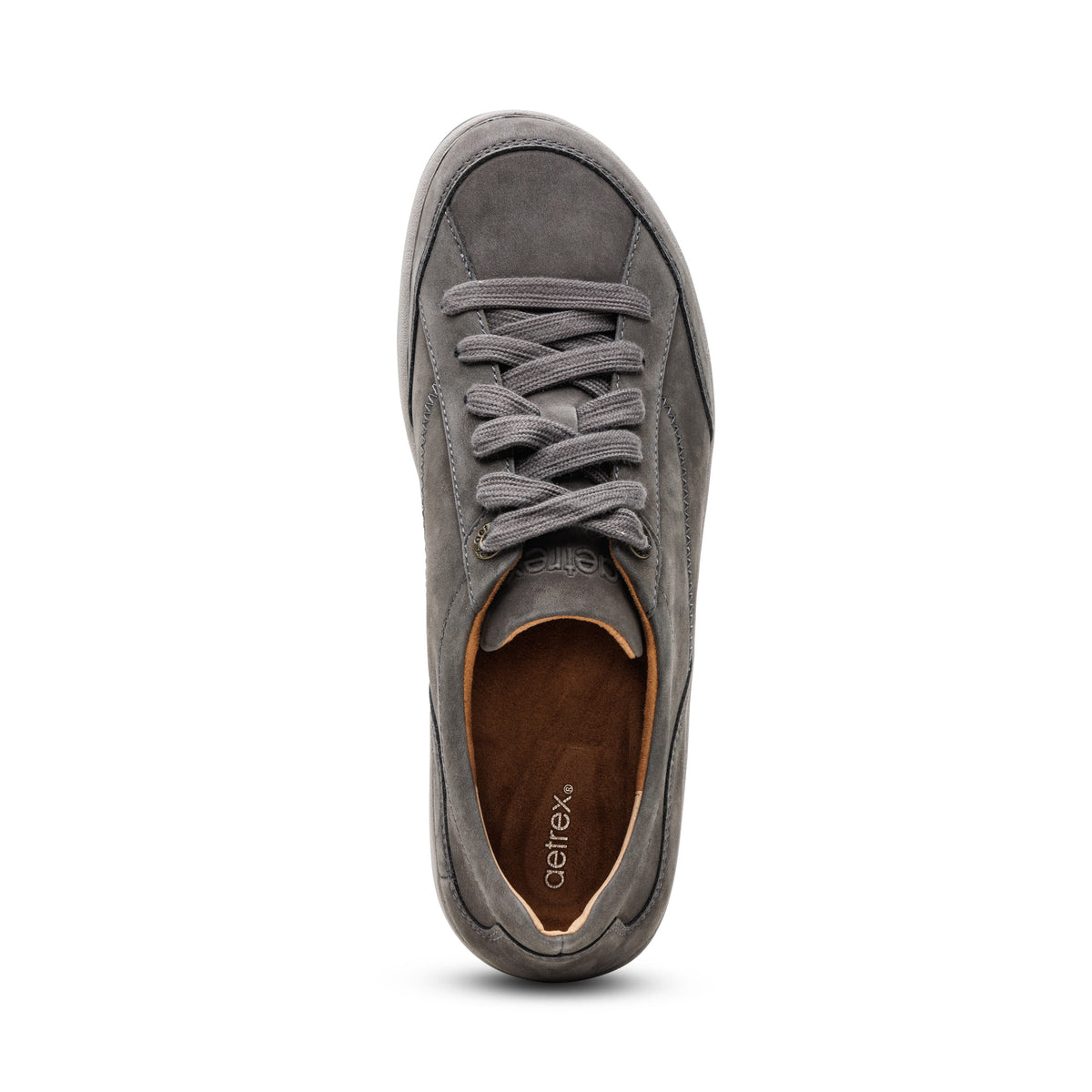 Porter & Ash London Charcoal Sneakers - Lace-Up Size 11.5 US - New with Tags Classic Charcoal Grey Weatherproof Sneaker – North-89 main image 2