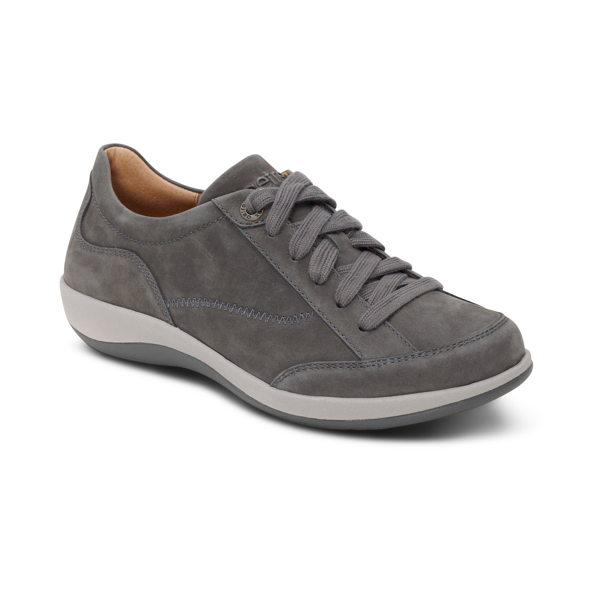 Dahlia Lace Up Oxford #color_charcoal
