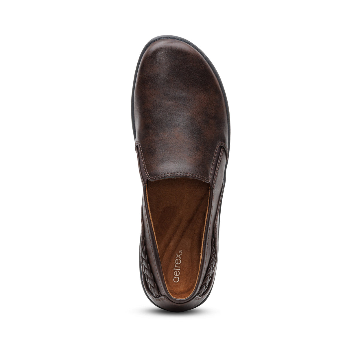 Alice Arch Support Slip-On - Dark Brown – aetrex