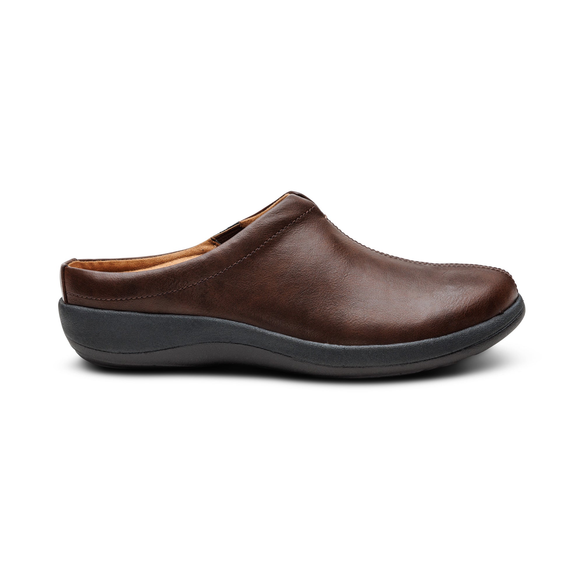 Ingrid Slip-On Clog #color_dark brown