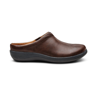 Ingrid Slip-On Clog #color_dark brown