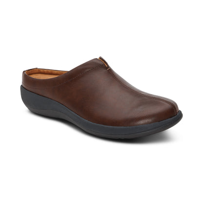 Ingrid Slip-On Clog #color_dark brown