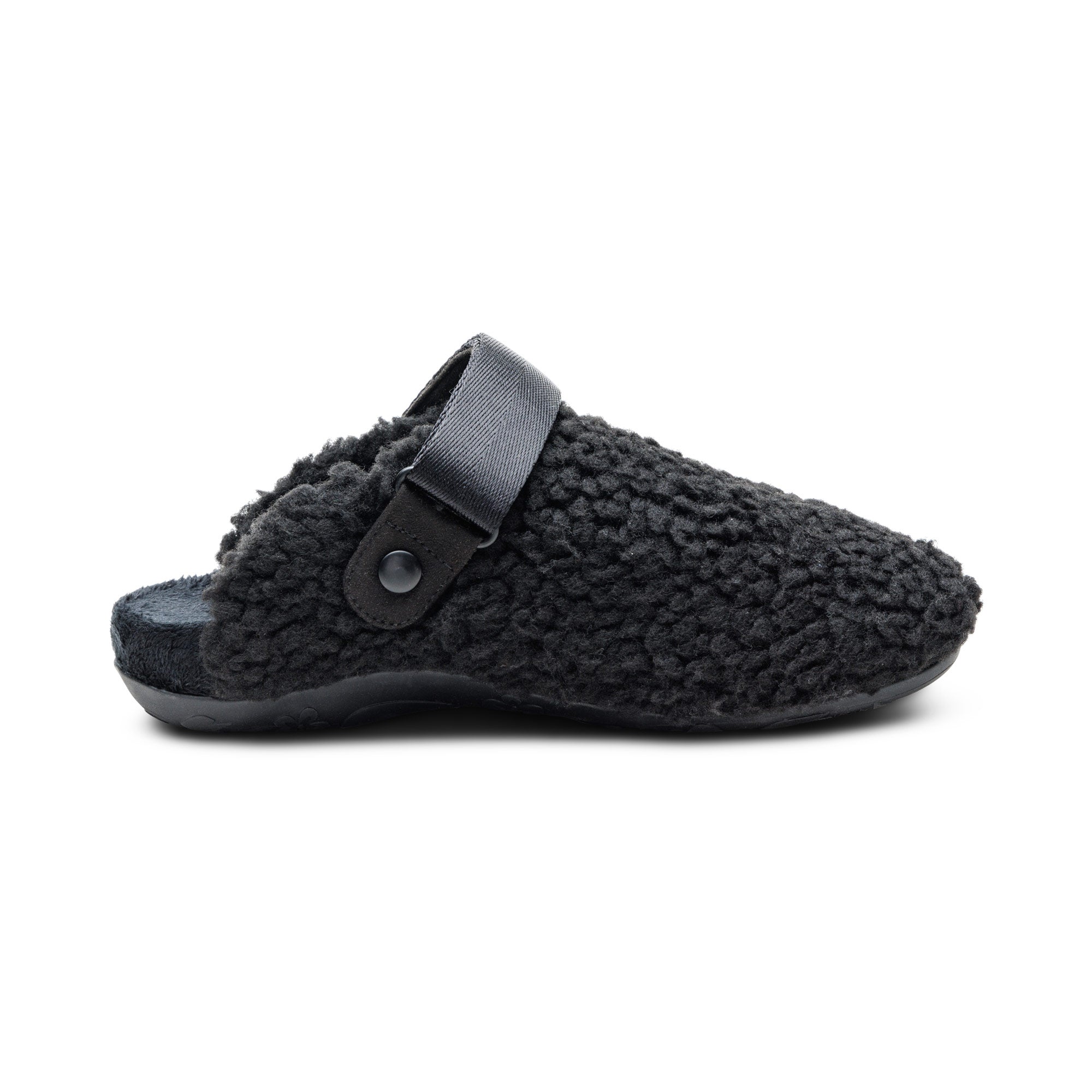 Skechers A-Line Cozy Memory Foam Slippers - Black | Ireland