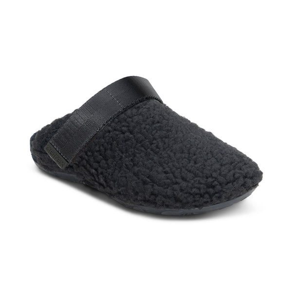 Millie Arch Support Slipper Black – aetrex1
