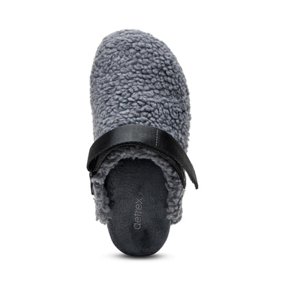 Millie Arch Support Slipper #color_charcoal