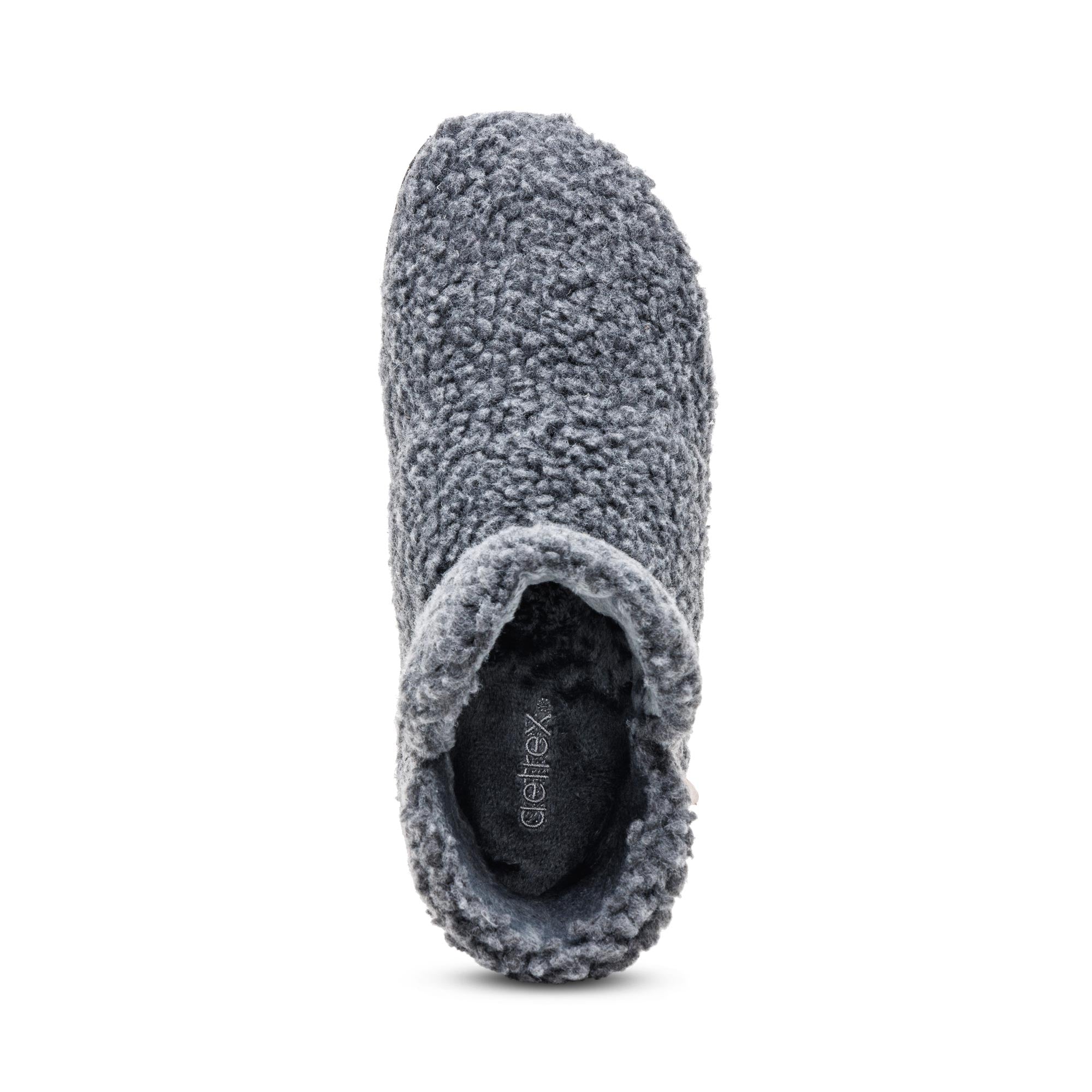 Malina Arch Support Slipper #color_charcoal