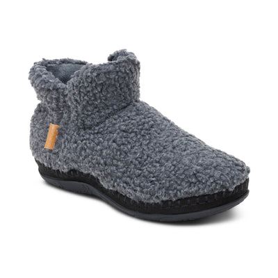 Malina Arch Support Slipper #color_charcoal