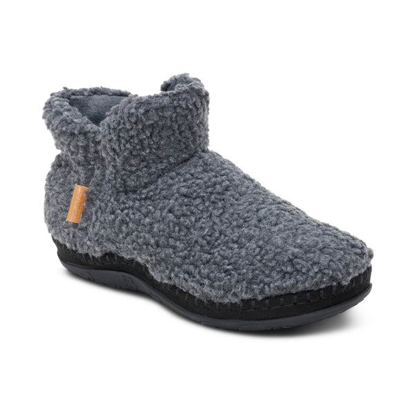 Malina Arch Support Slipper #color_charcoal