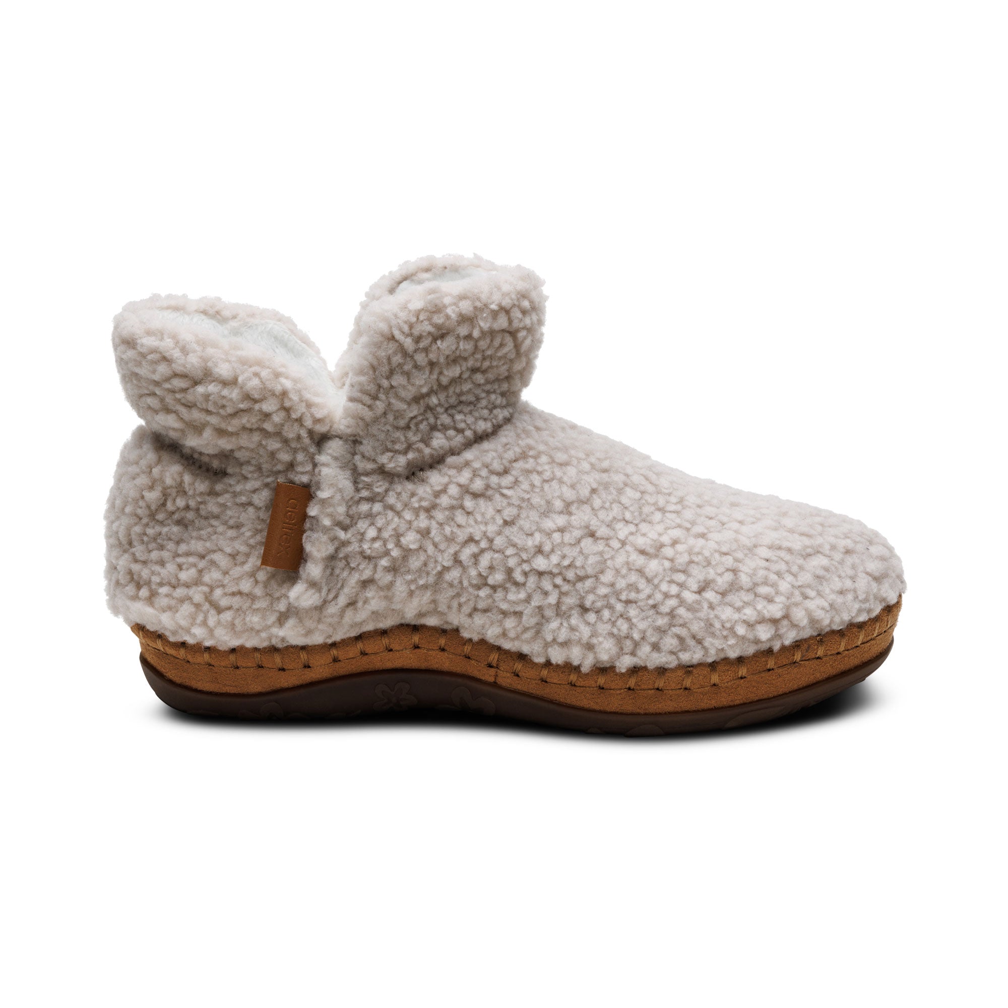 Malina Arch Support Slipper Right Angle #color_tan