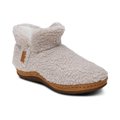 Malina Arch Support Slipper Catalog Angle #color_tan