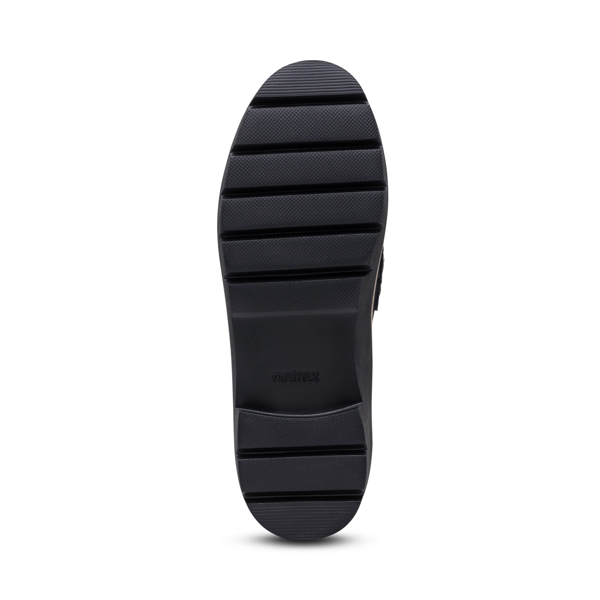 Collette Loafer #color_black suede