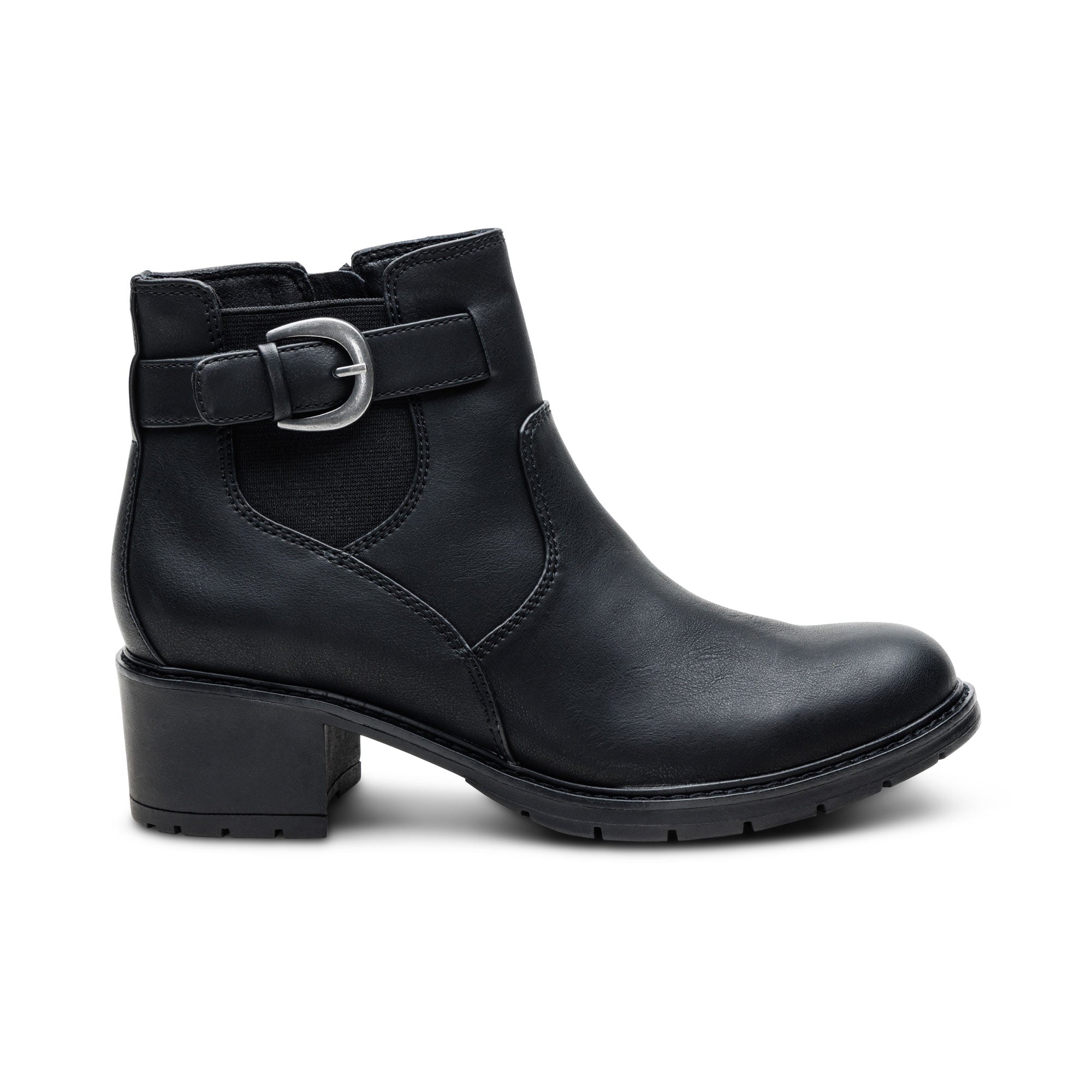 ループ260 BLK Layla Side Zip Boot - Black – aetrex
