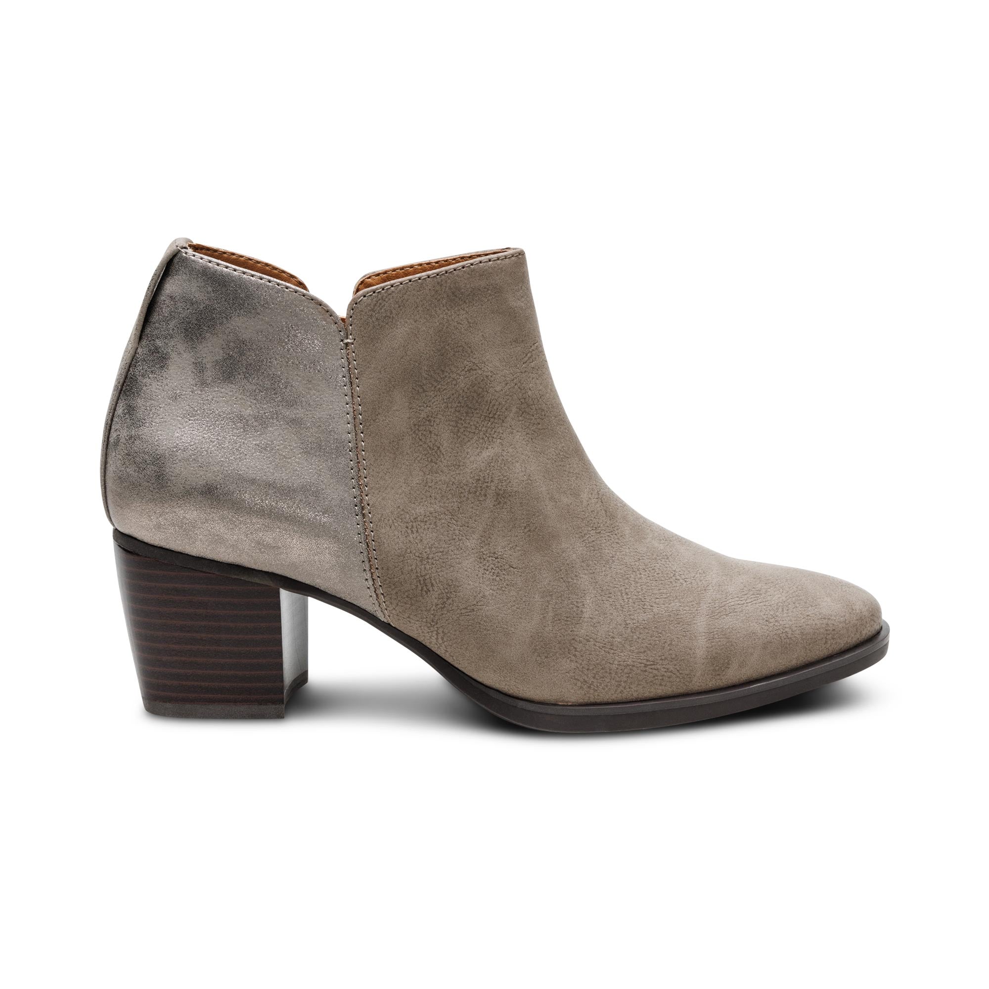 Victoria Short Bootie - Taupe – aetrex