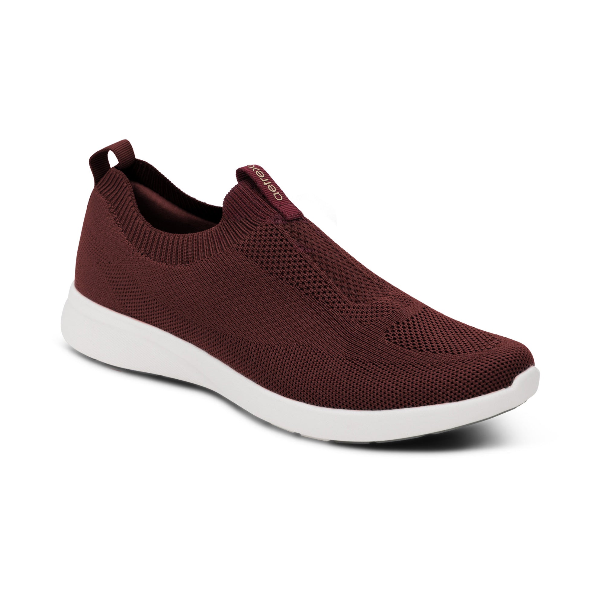 Felicity Knit Slip-On Sneaker #color_burgundy