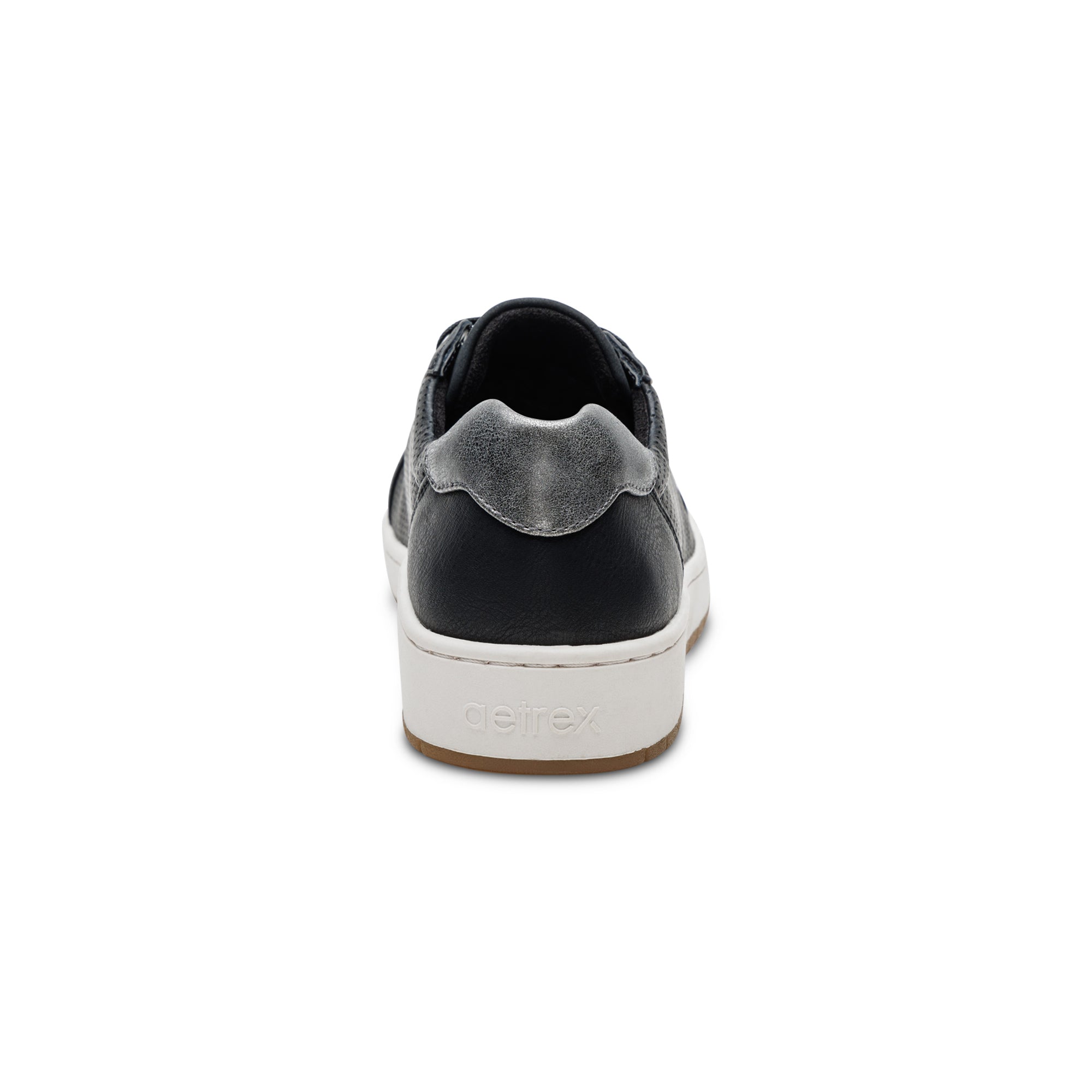 Michaela Lace-Up Sneaker Rear Angle #color_black